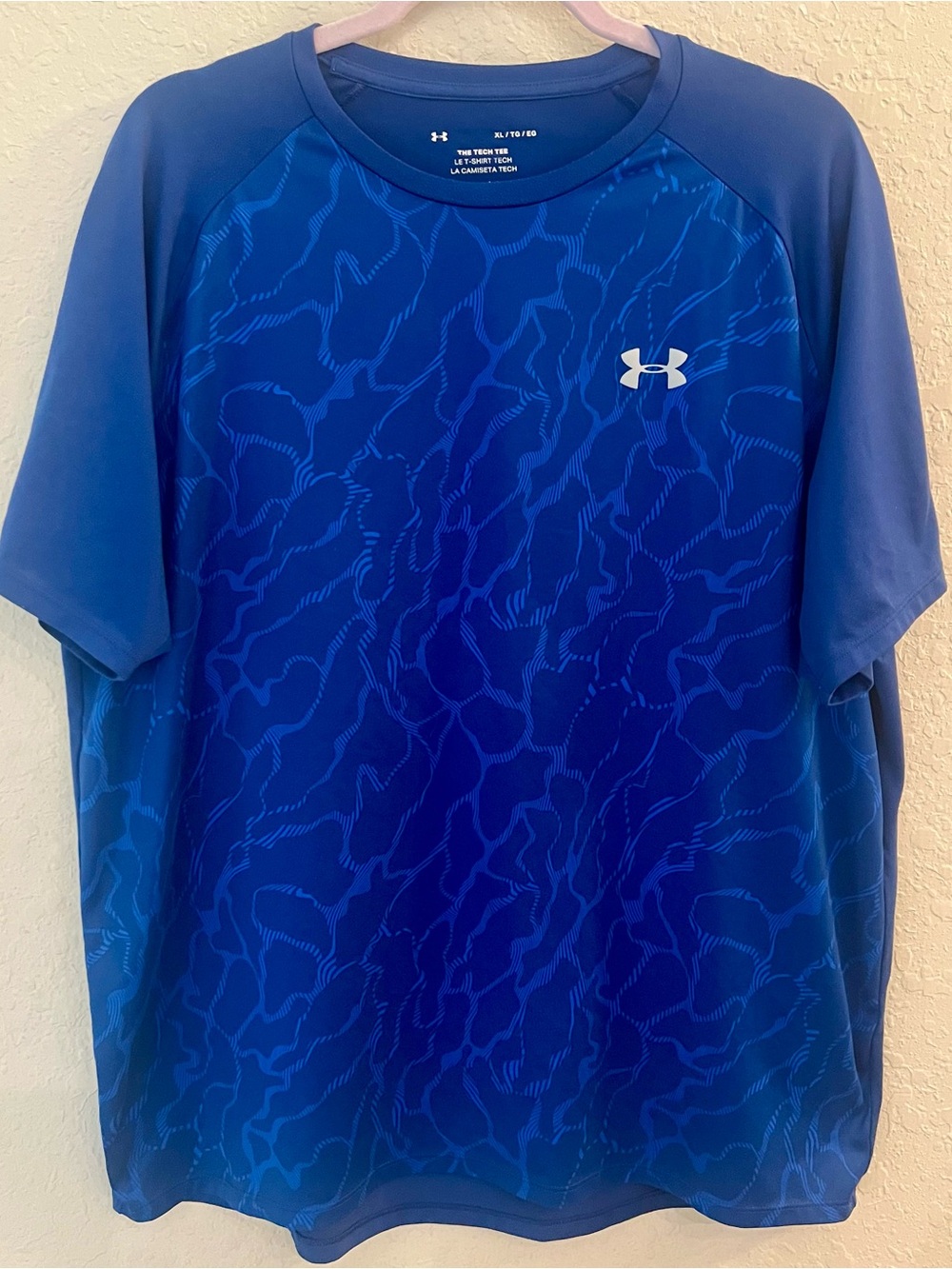 Under Armour Navy Blue Tech Tee Size XL